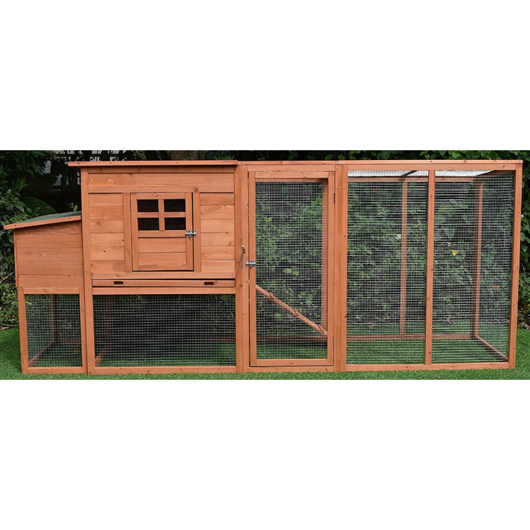Tucker Murphy Pet™ Cheisa 6 Square Feet Chicken Coop with Chicken Run